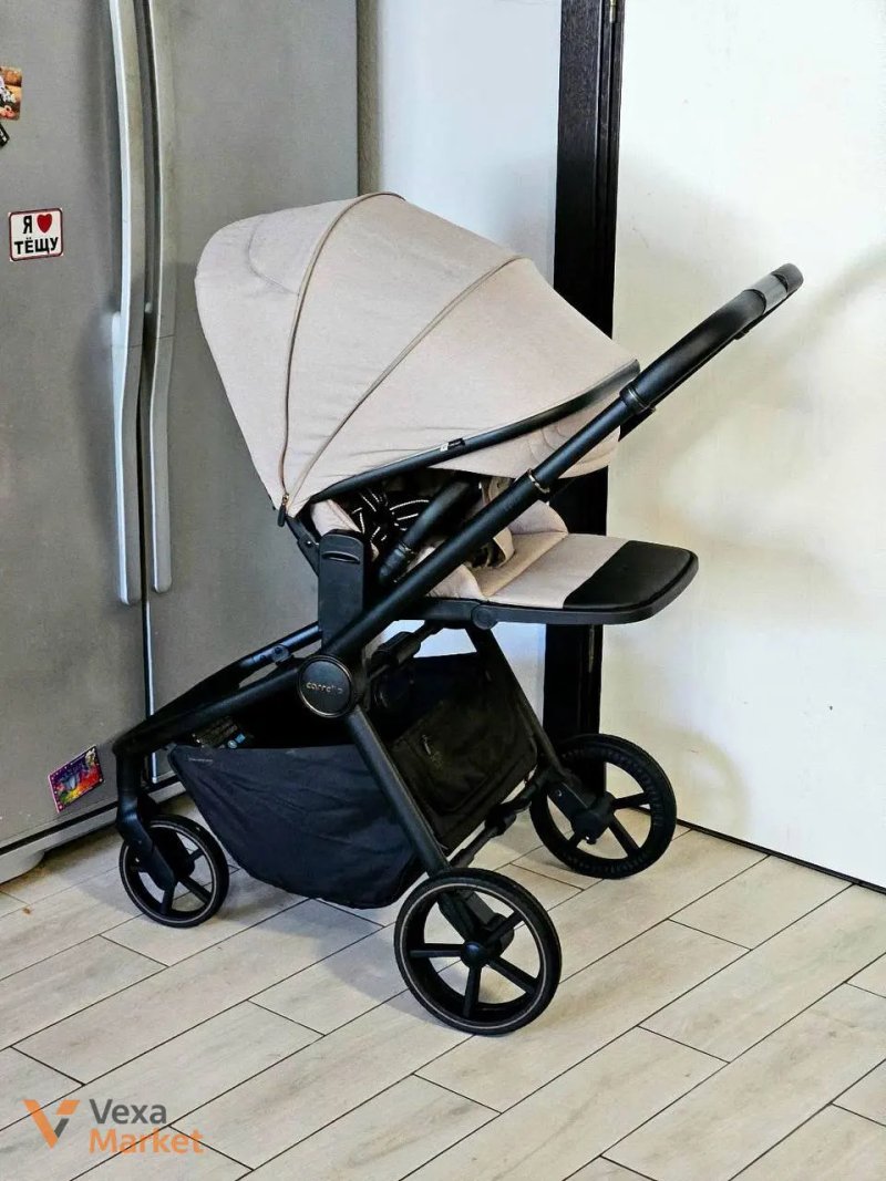 Коляска 3в1 Carrello Epica 2026 світло-бежева — фото 5