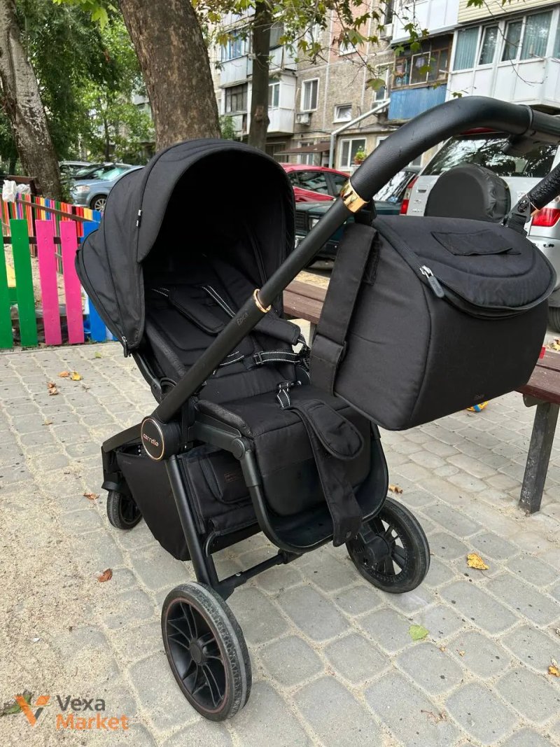 Коляска Carrello Epica 2в1 чорна — фото 5