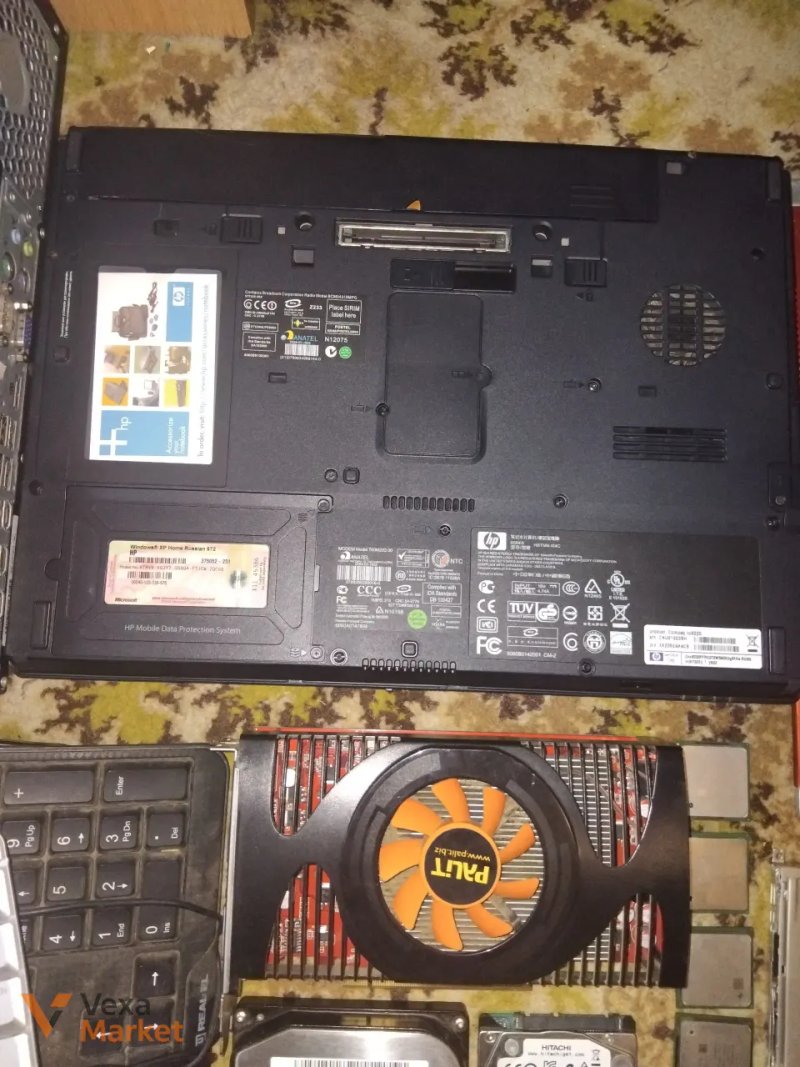 Комп'ютерний лот: ноутбуки HP та Dell, комплектуючі, периферія — фото 8