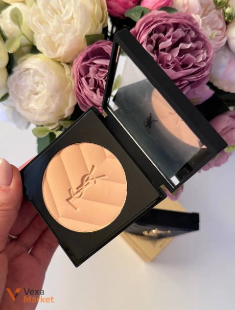 Компактна пудра для обличчя Yves Saint Laurent All Hours Hyper Finish, відтінок 01
