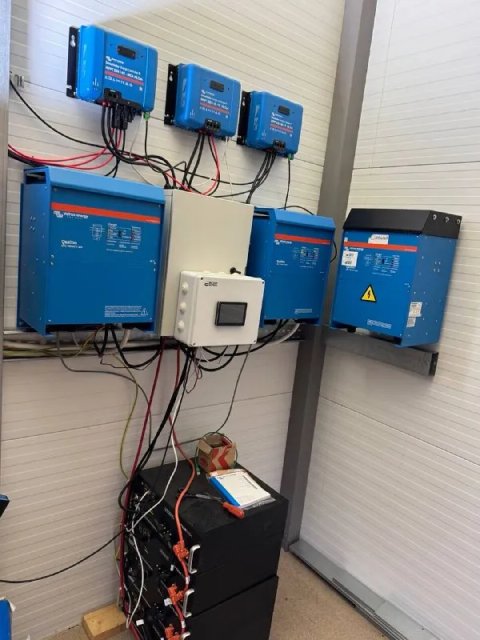 Б/В комплект Victron Energy + Pylontech