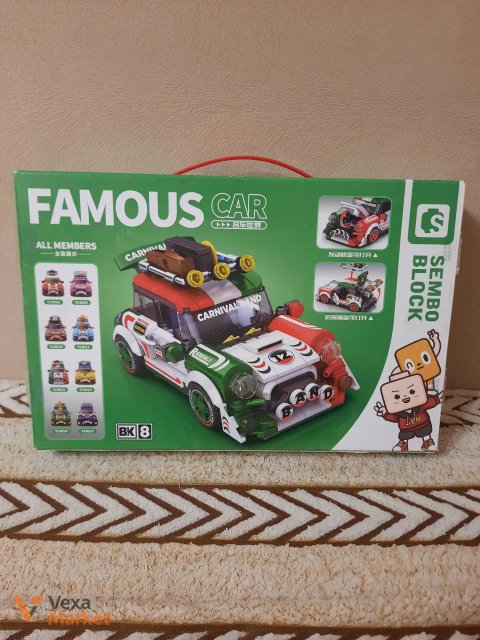 Конструктор SEMBO BLOCK "Famous Car"