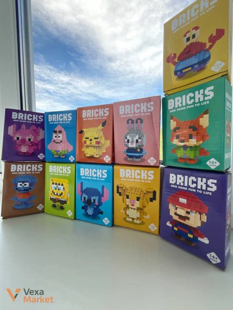 Конструктори BRICKS для складання