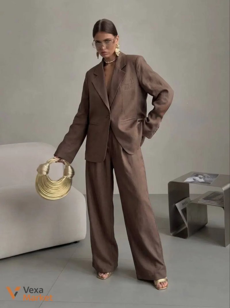 Костюм Loro Piana з льону — фото 3