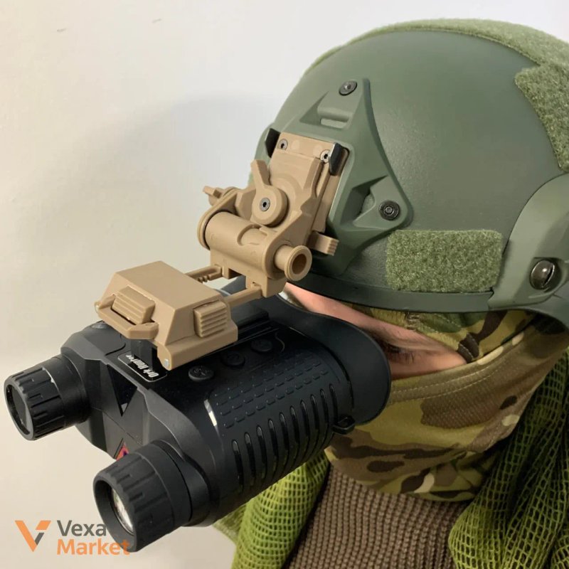Кронштейн на шолом для приладу нічного бачення NVG Mount Nylon Койот — фото 3