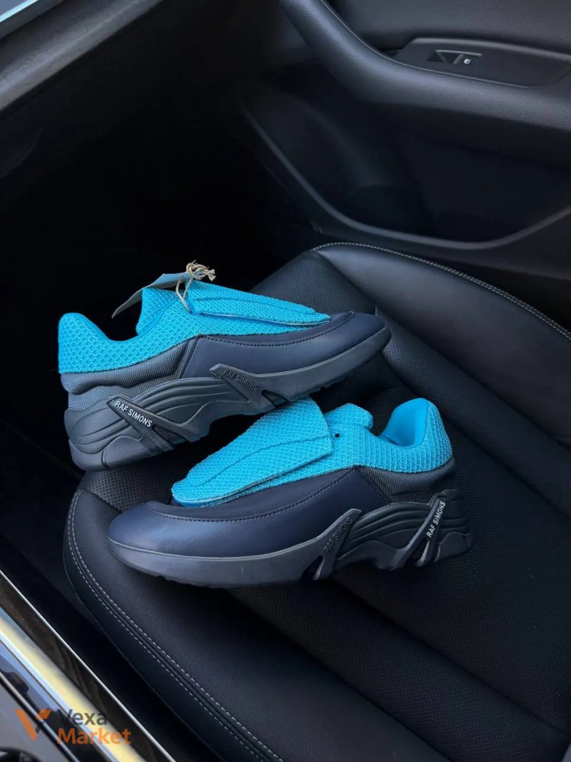 Кросівки AD Raf Simons Antei Aqua Blue шкіряні — фото 8