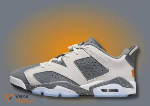 Кросівки Air Jordan 6 Retro Low X PSG Iron Grey