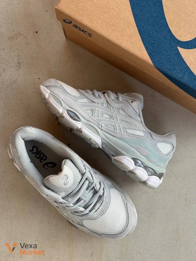 Кросівки Asics Gel-NYC Cream Cloud Grey — фото 3