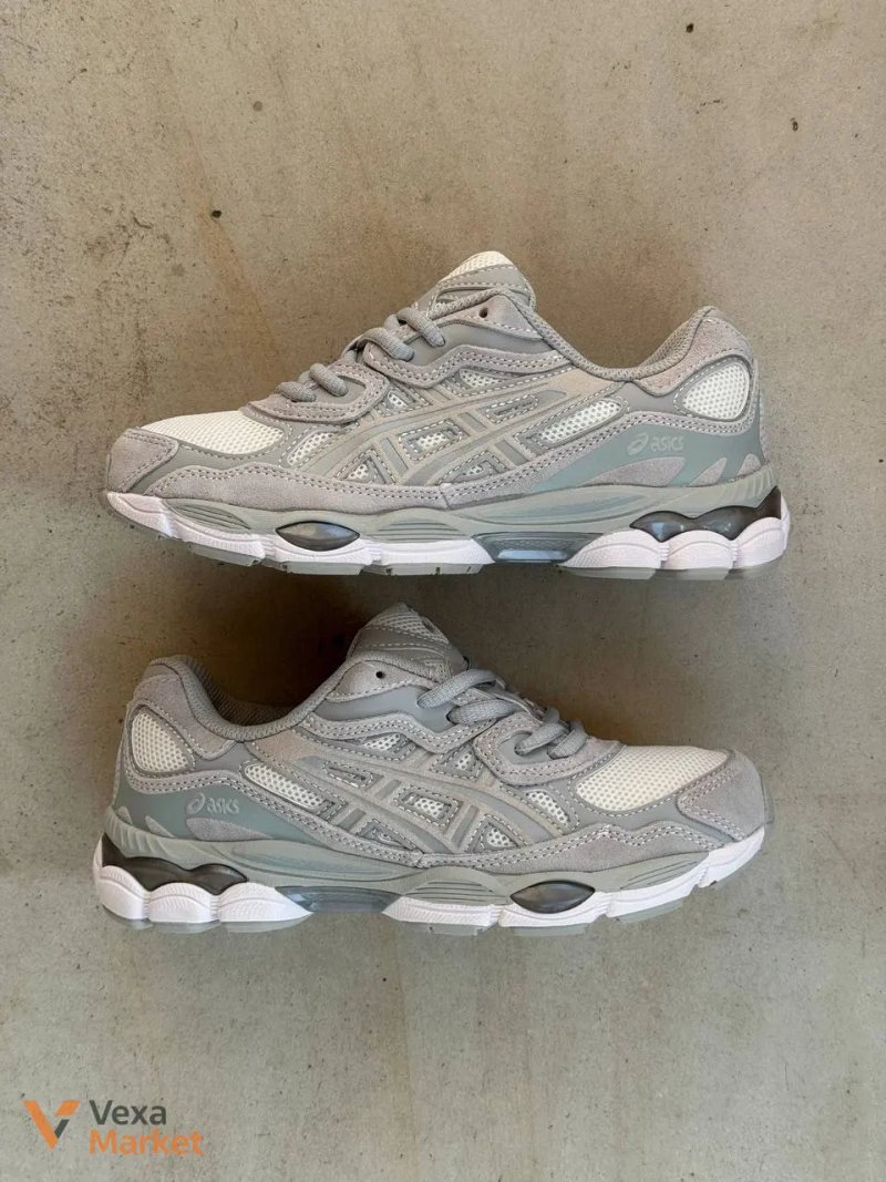 Кросівки Asics Gel-NYC Cream Cloud Grey — фото 4