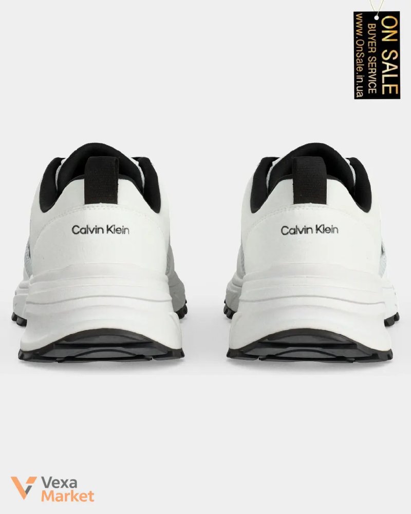Кросівки Calvin Klein RUNNER LACE UP білі/чорні — фото 3