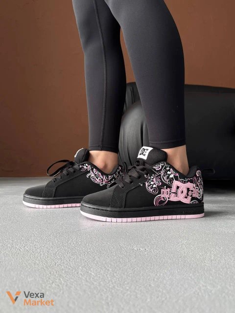 Кросівки DC Shoes Court Graffik Black/Pink Sabbath