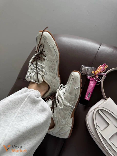 Кросівки New Balance 530 x Miu Miu Dirty White шкіряні