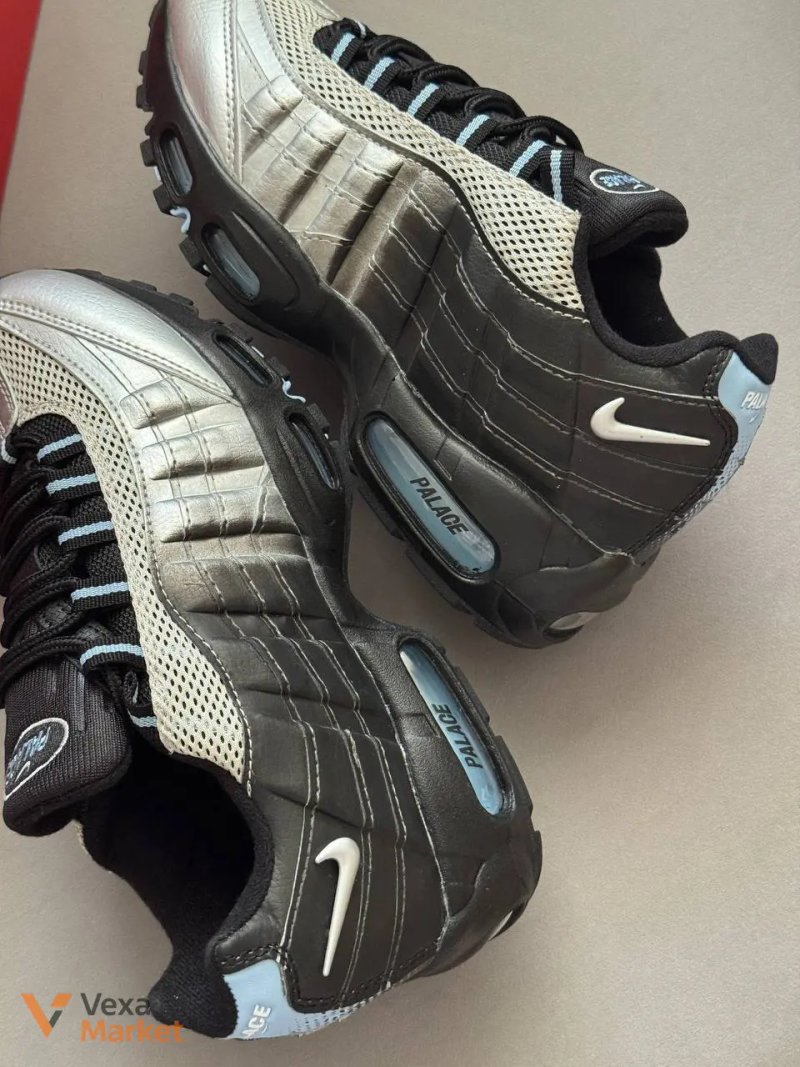 Кросівки Nike Air Max 95 Black 'Big Bubble' x Palace — фото 6