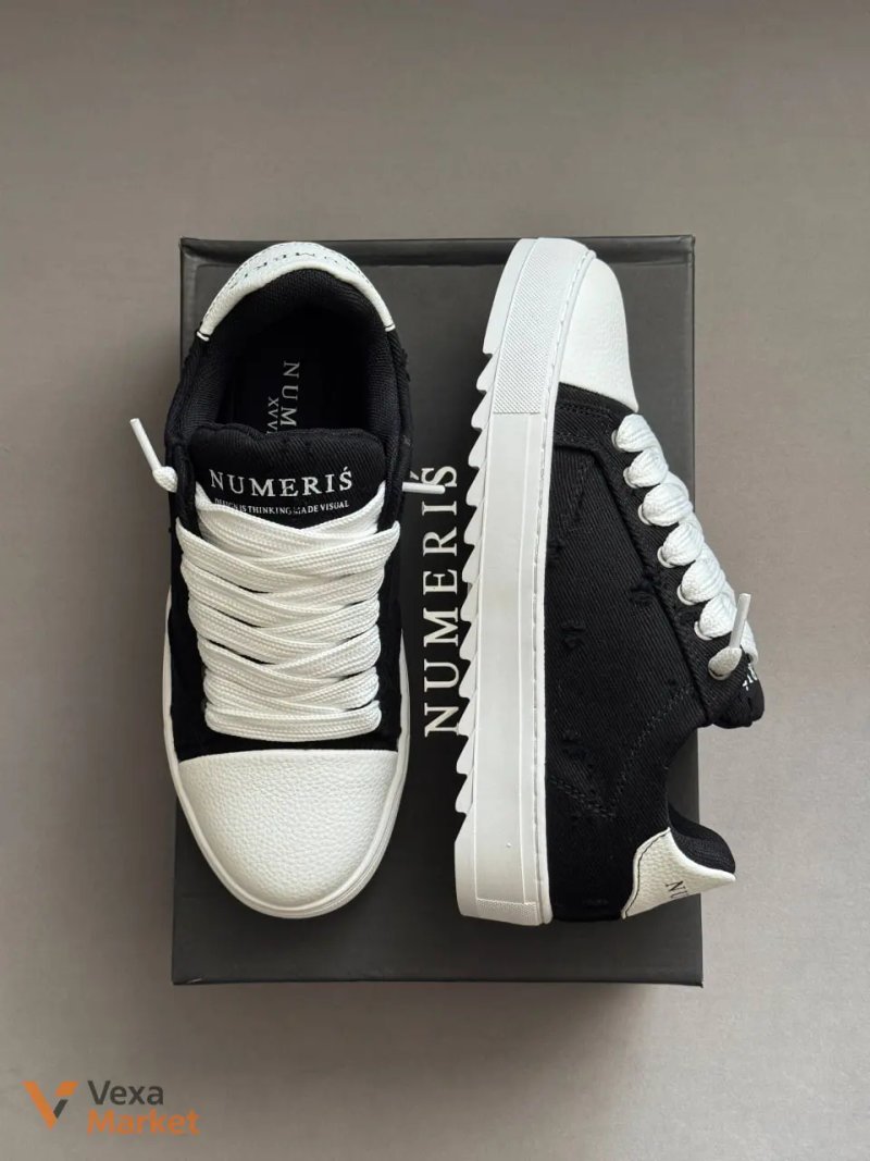 Кросівки Numeris Thrashed Black — фото 3