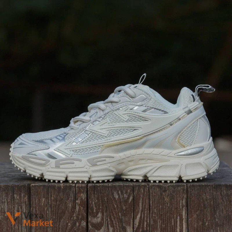 Кросівки Off-White Be Right White Silver — фото 2
