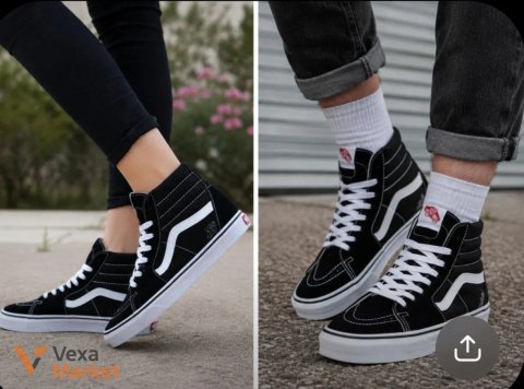 Кросівки Vans унісекс шкіряні