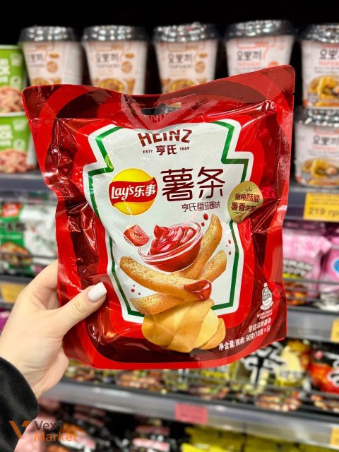 Lay's French Fries Tomato Heinz Азійський ексклюзив