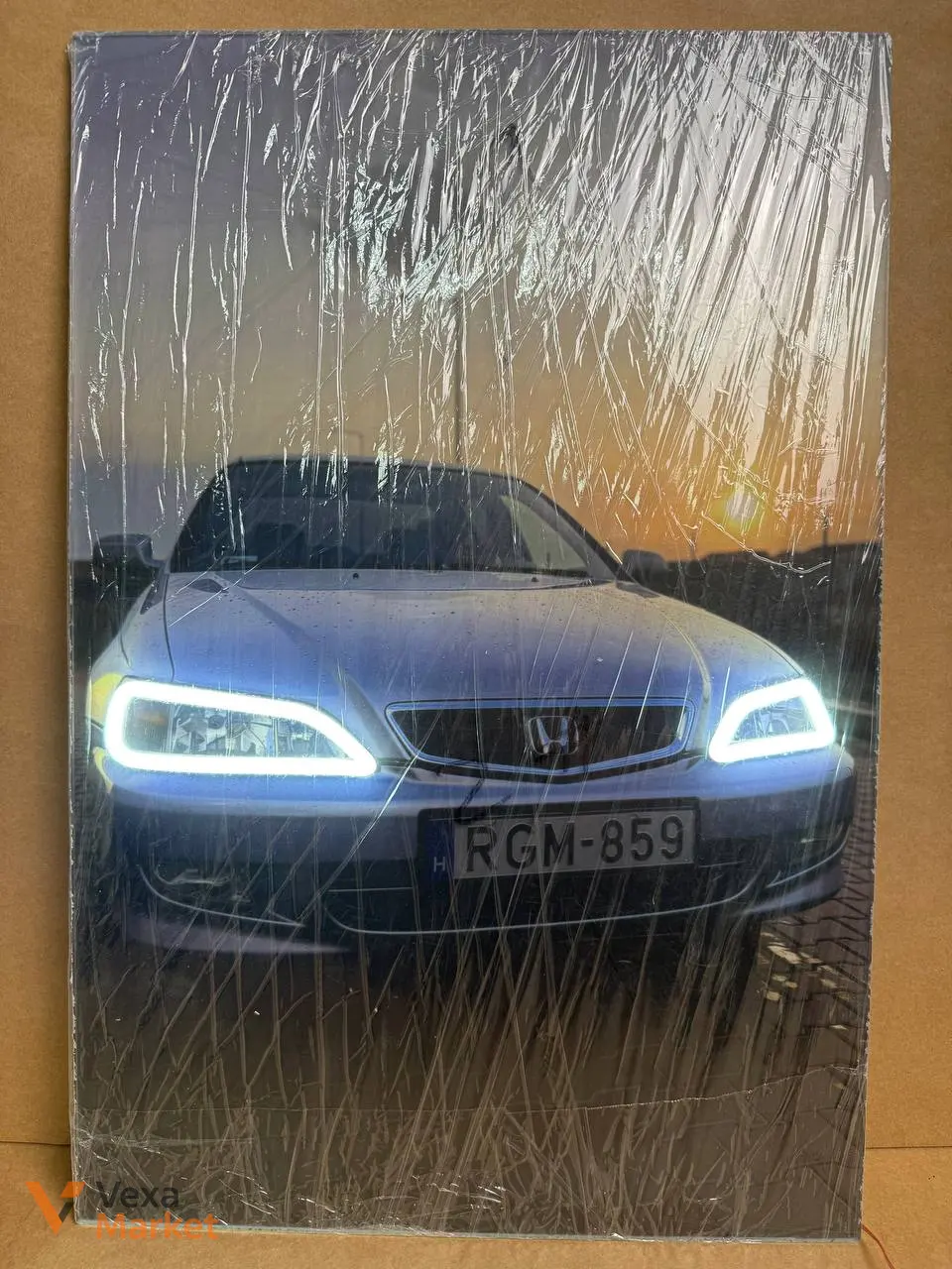 LED-картина з підсвіткою автомобіля