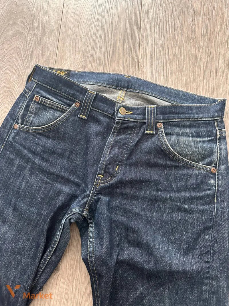 Lee Raw Denim Bootcut Jeans — фото 5