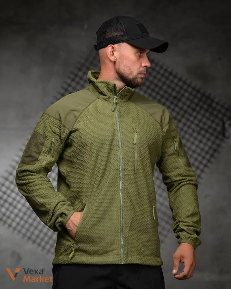 Легка тактична флісова кофта Light Grid Fleece 310 — фото 6