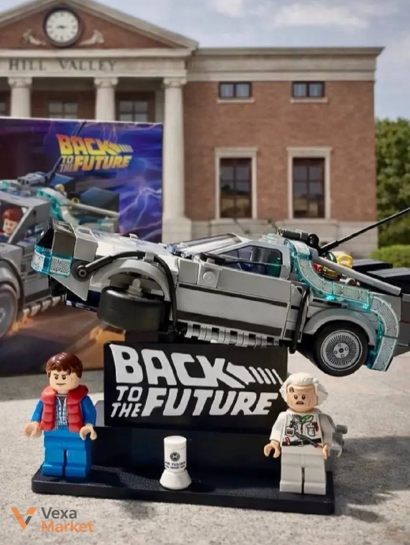 LEGO Speed Champions DeLorean Time Machine (77256) Back to the Future — фото 4