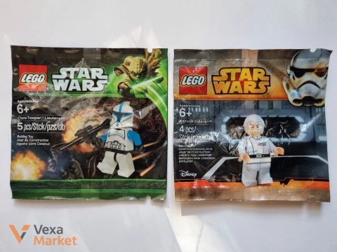 LEGO Star Wars Clone Trooper Lieutenant & Admiral Yularen Polybags