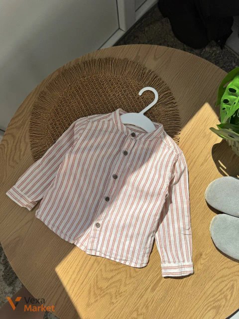 Лляна сорочка для хлопчика H&M, розмір 86