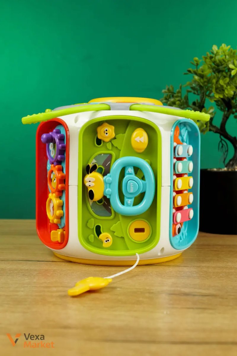 Логічний куб 9 в 1 Bibi-Inn Activity Cube — фото 2