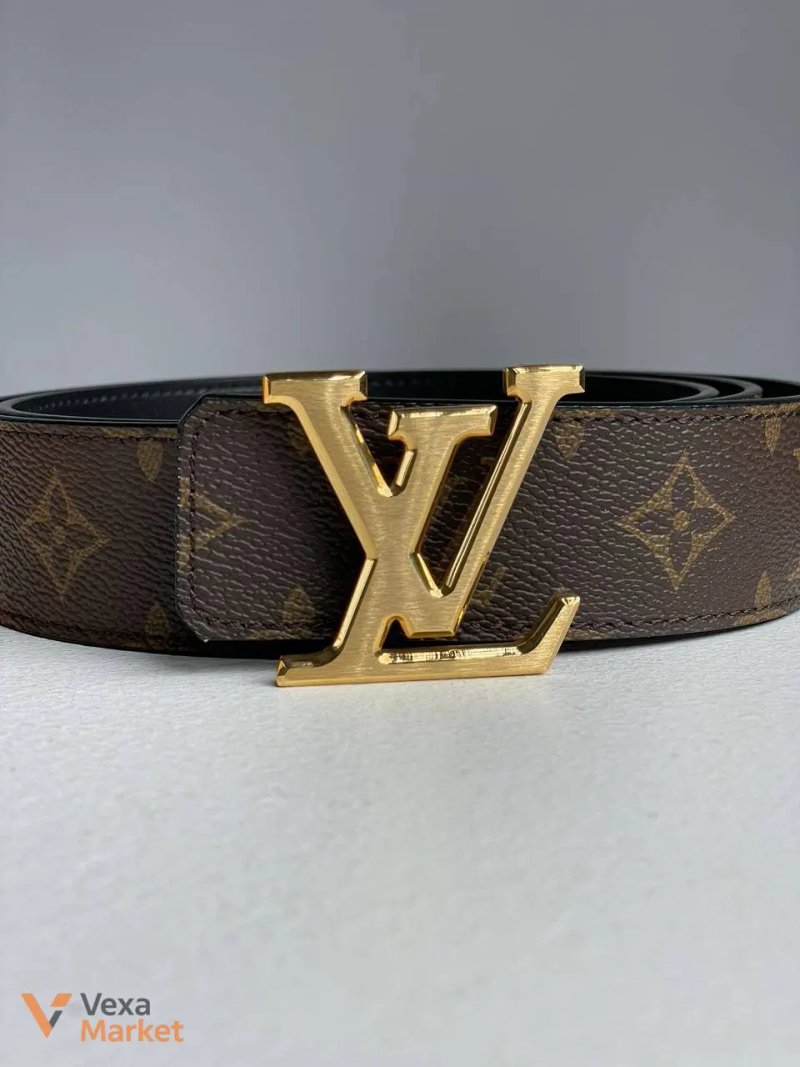 Louis Vuitton Iconic 35 mm Belt Gold — фото 5