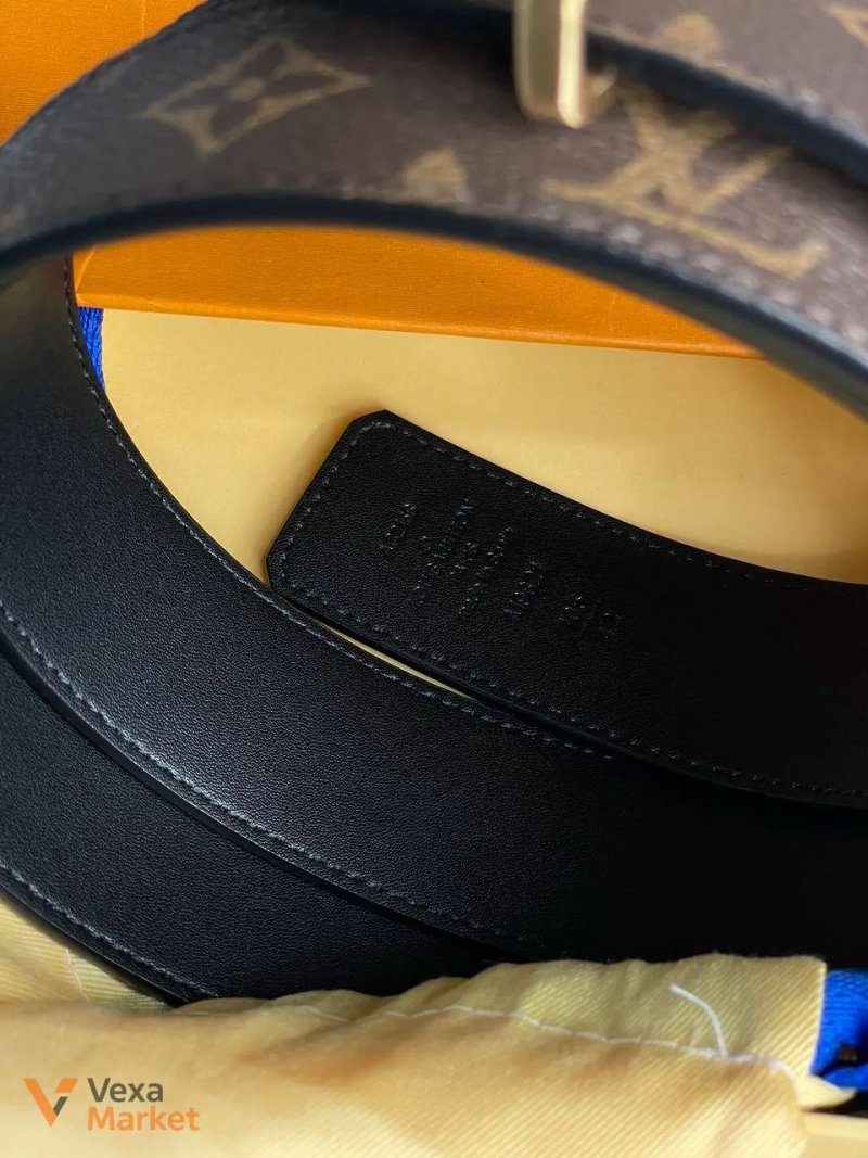 Louis Vuitton Iconic 35 mm Belt Gold — фото 6
