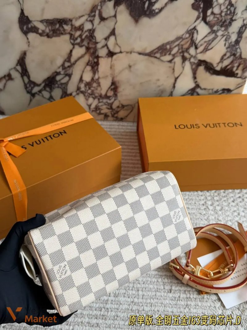 Louis Vuitton Speedy сумка натуральна шкіра — фото 6