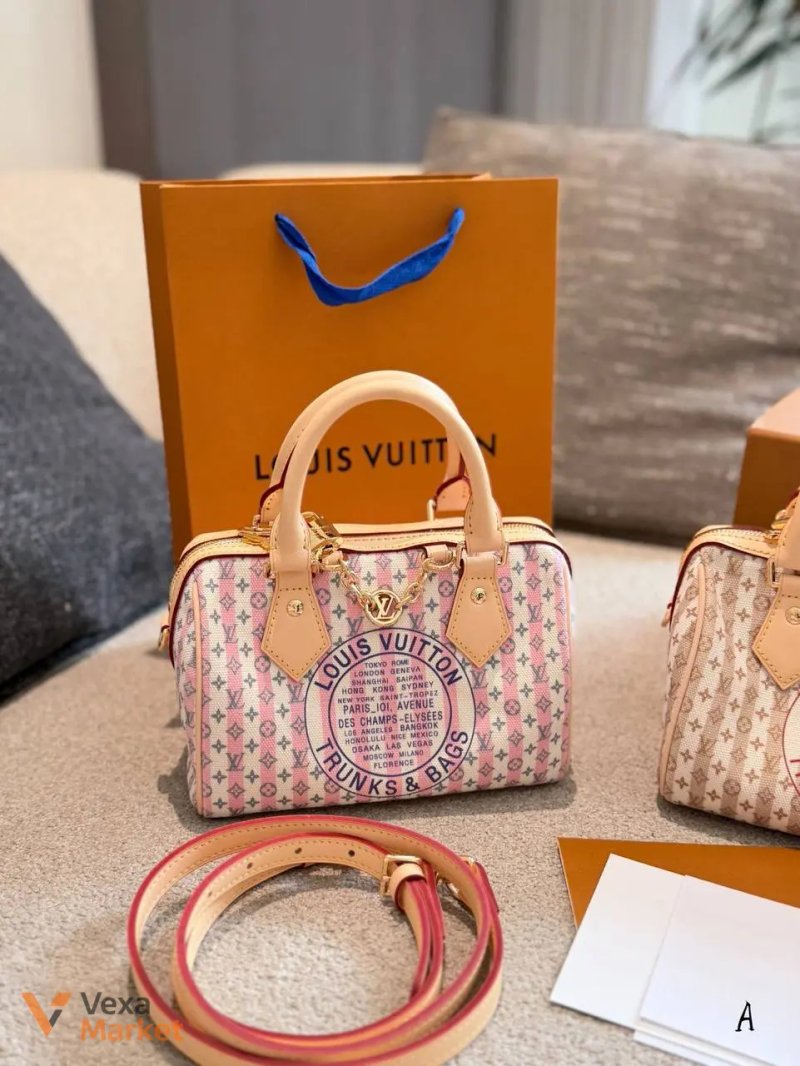 Louis Vuitton Speedy сумка з натуральної шкіри 20 x 15 см — фото 2