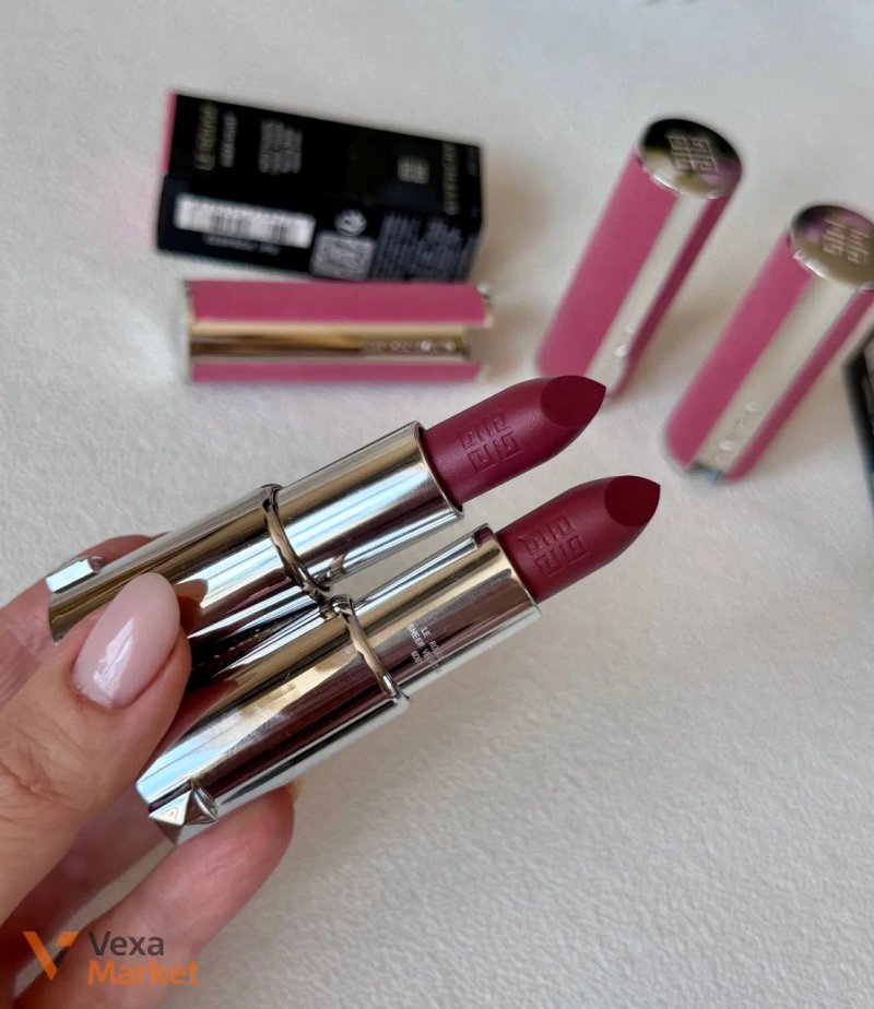 Матова помада Givenchy Le Rouge Sheer Velvet, відтінок 16 — фото 4