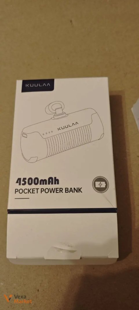 Міні Power Bank Cuulaa Type-C 4500mAh