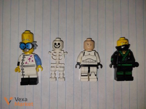 Мініфігурки Lego Star Wars, Lego Ninjago, Монстр-вчений