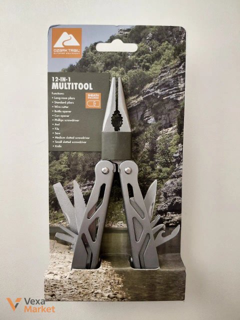 Мультитул Ozark Trail 12-в-1 з чохлом, новий