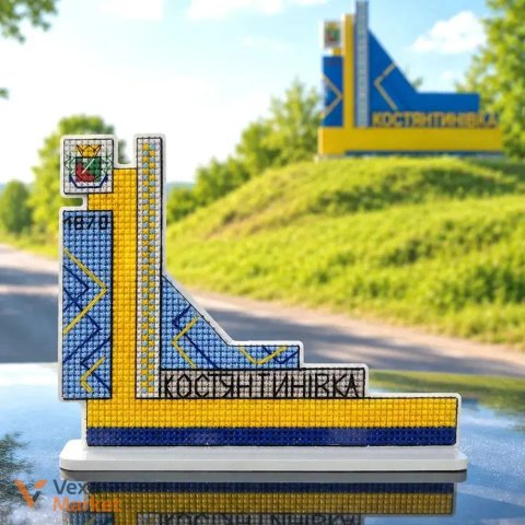 Набір для вишивки нитками «Стела Костянтинівка» від Чарівної Країни
