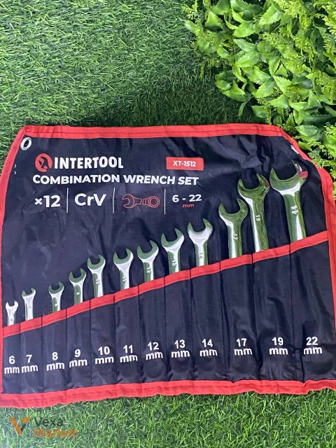 Набір ключів Intertool XT-1512
