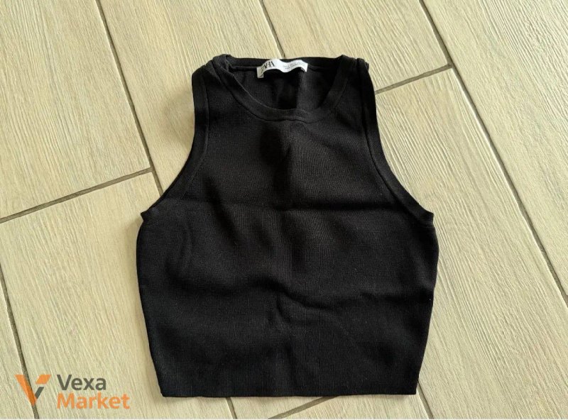 Набір топів H&M та Zara чорний бежевий S/M — фото 2