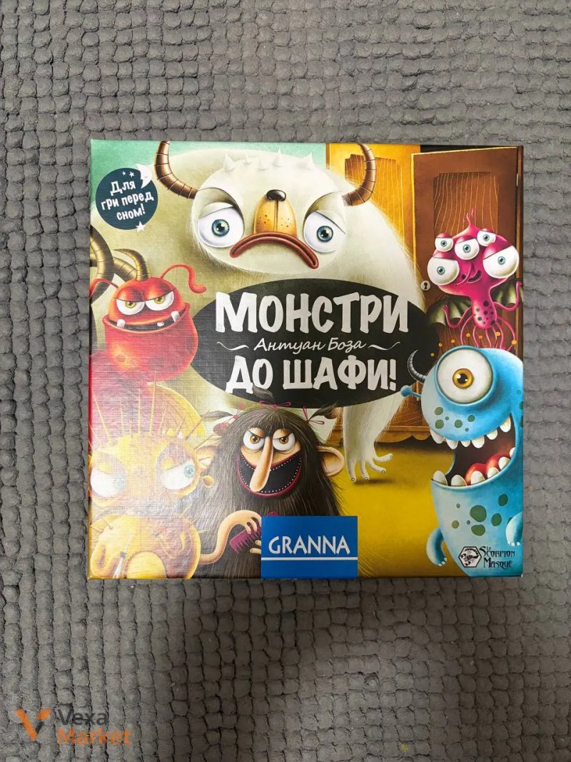 Настільна гра Тисни Лося та Монстри до шафи — фото 2