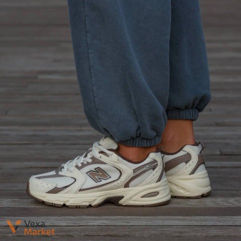 New Balance 530 White Beige Brown