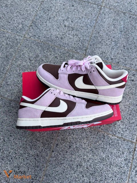 Nike Dunk Low Bordo Pink Розмір 42.5
