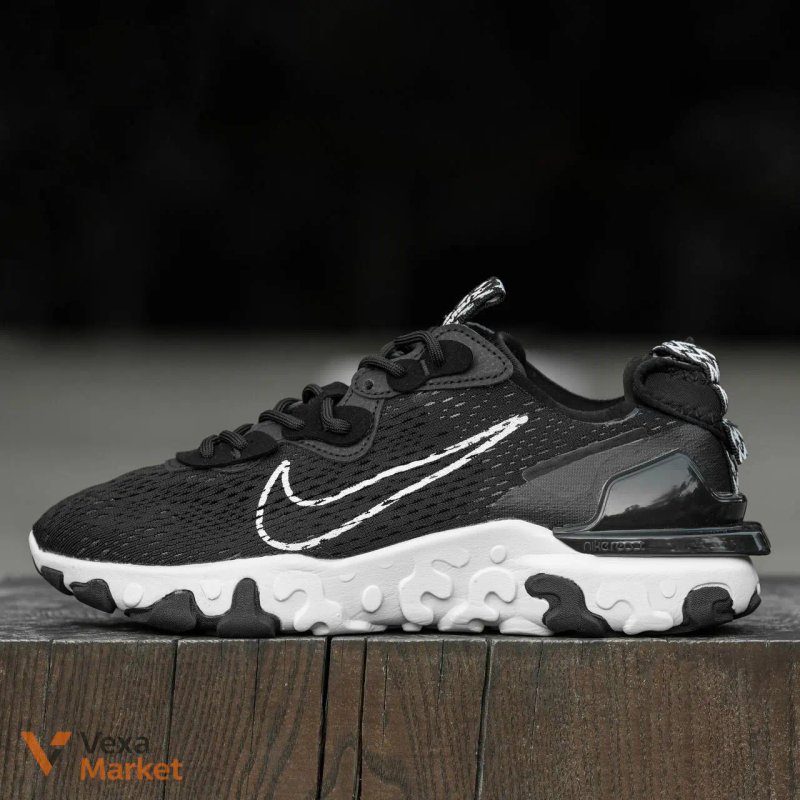 Nike React Vision кроссовки мужские черные 40-45 — фото 2