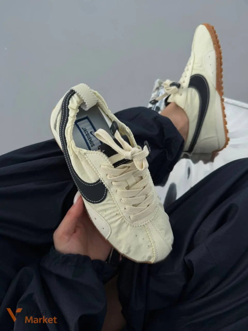 NIKE x JACQUEMUS MOON SHOE CREAM / BLACK — фото 5