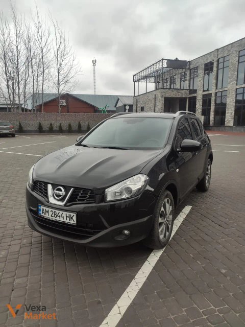 Nissan Qashqai 2012 1.6 Дизель Чорний