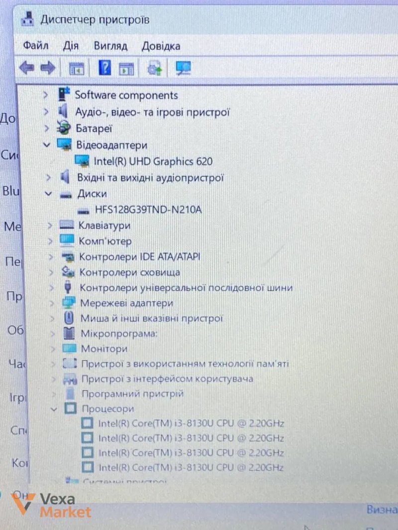 Ноутбук Acer 15.6 Core i3 8130U RAM 4GB SSD 120GB — фото 3