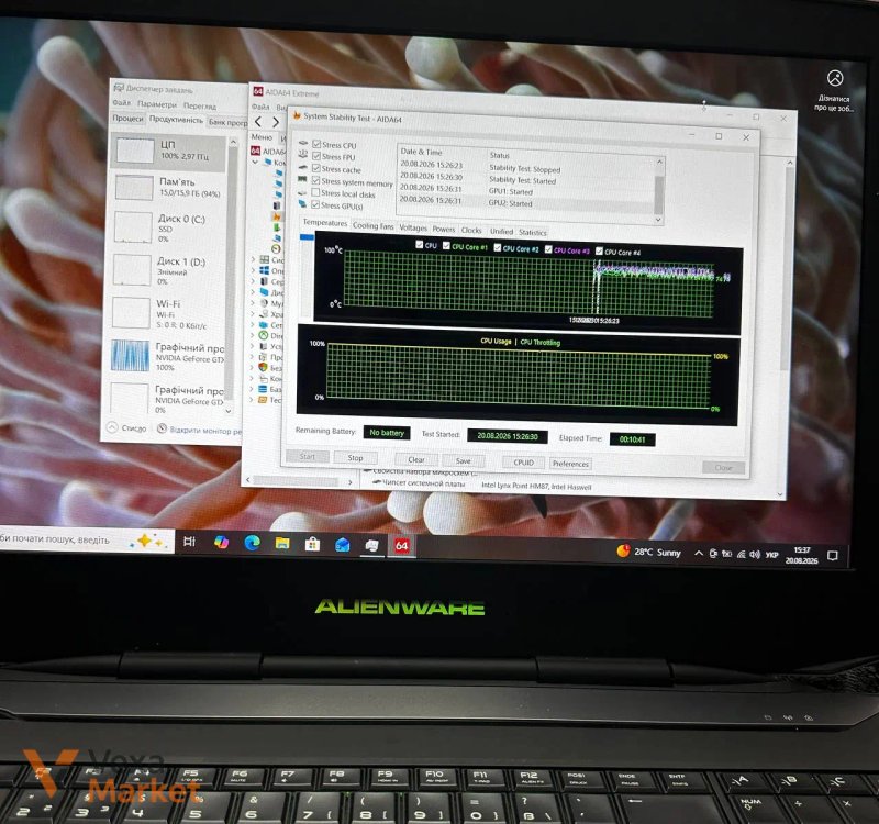 Ноутбук Alienware 18 Intel Core i7-4700MQ / DDR3 16 ГБ / SSD 240 ГБ / 2x NVIDIA GeForce GTX 770M SLI 3GB / 18.4” FullHD — фото 4