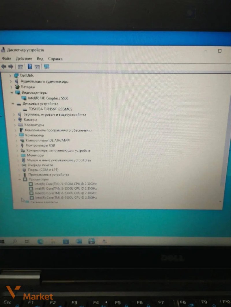 Ноутбук Dell Core I5-5300U, 8GB RAM, 120GB SSD — фото 2
