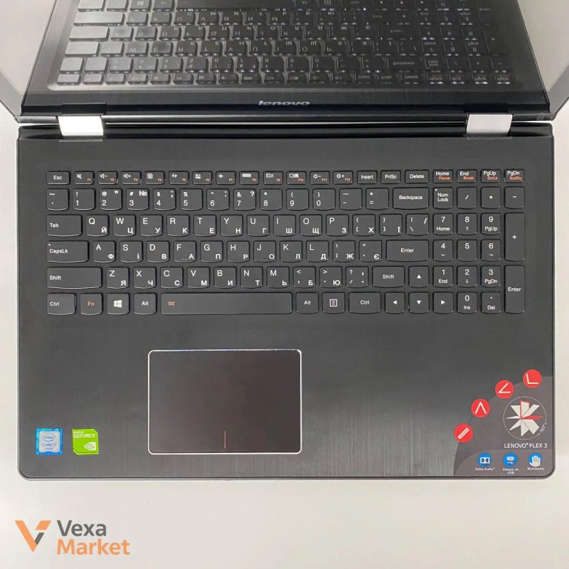 Ноутбук Lenovo Flex 3 1580 2in1 i7-6500U/16GB DDR3/240GB SSD/Nvidia GeForce 940M 2GB — фото 5