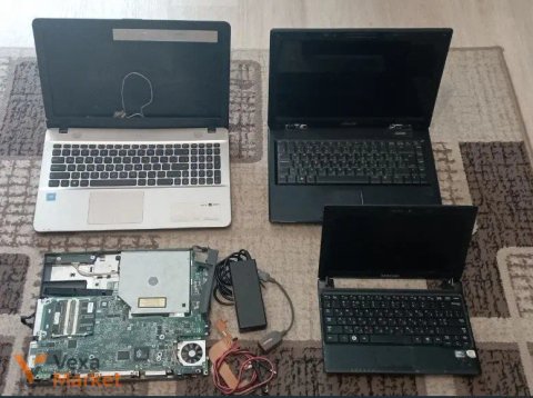 Ноутбуки Samsung, Asus, Fujitsu-Siemens на запчастини